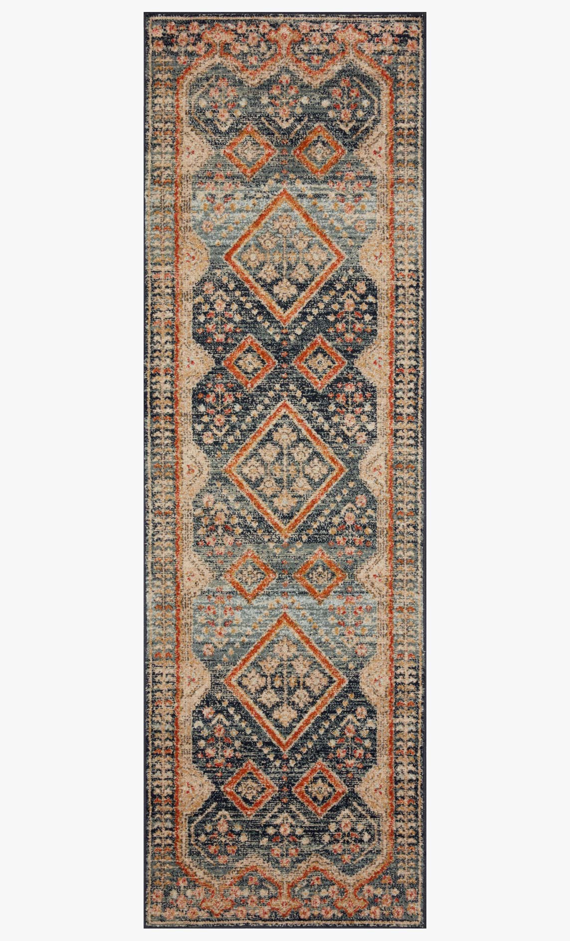 Loloi II Jocelyn Collection - Transitional Power Loomed Rug in Navy (JOC-05)