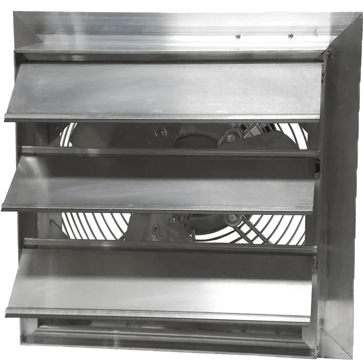 Canarm AX 12-In. Explosion Proof Aluminum Wall Mount Shutter Exhaust Fan