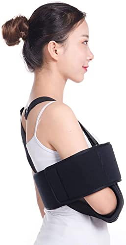 Arm Sling, Light Weight Breathable, Adjustable Shoulder Rotator Cuff Support Brace Ergonomically Designed Sling For Broken Fractured Bones