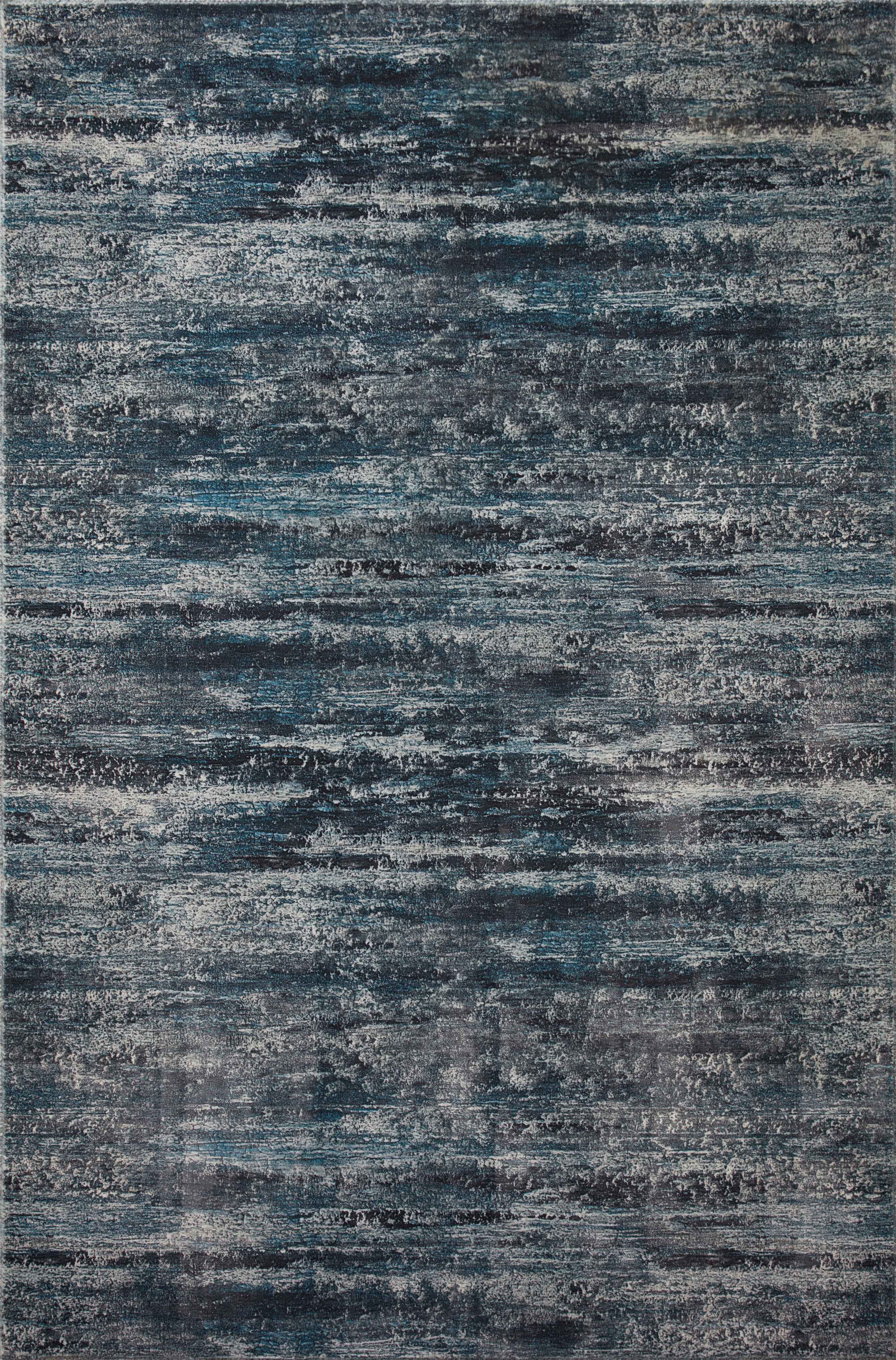 Loloi II Contemporary Hand Tufted Rug - Joelle Collection in Ocean & Storm (JOE-02)