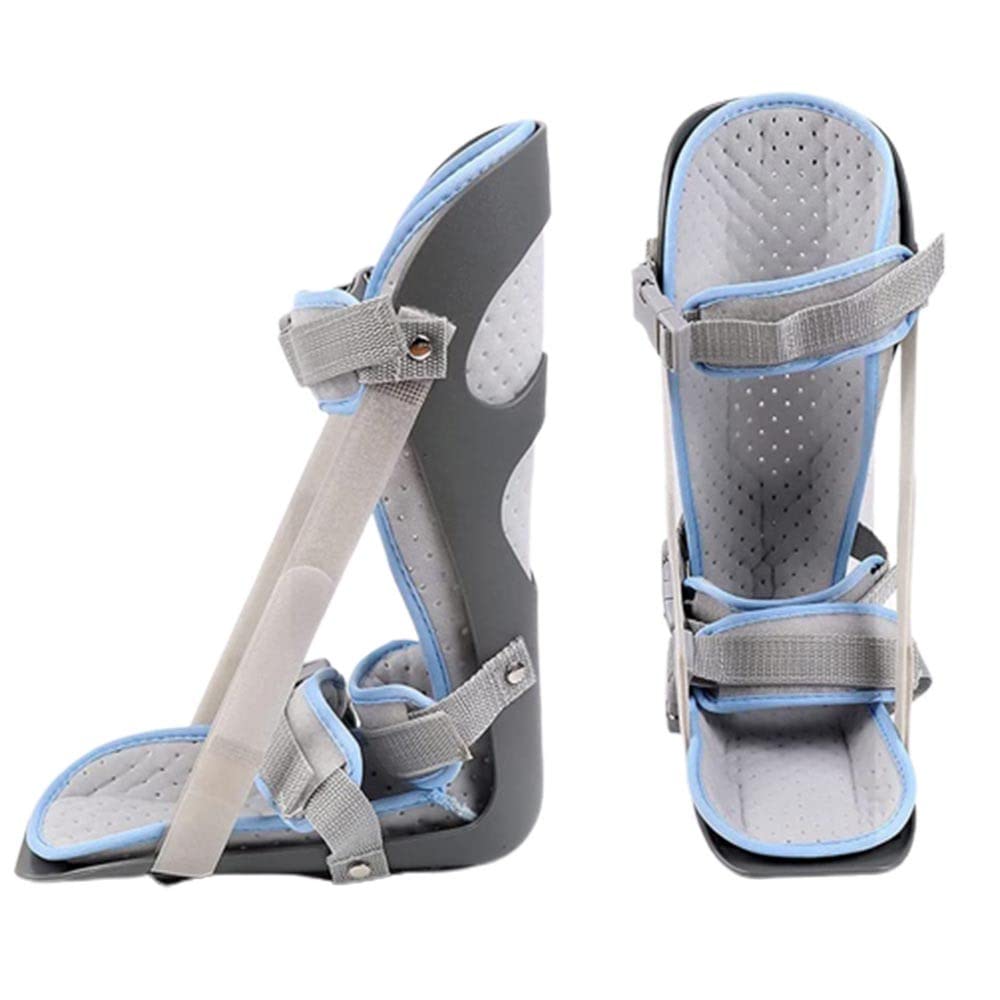Anklefoot drop orthosis,Adjustable Foot Splint Brace, Foot Drop Orthosis Brace, Ankle Foot Orthosis Support Brace, Ankle Correction Splint for Treatment of Plantar Fasciitis Achilles Tendonitis(S)