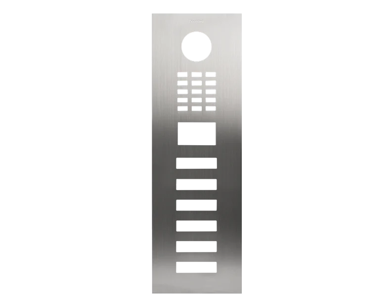DoorBird Front Panel for D2106V in Stainless Steel V2A