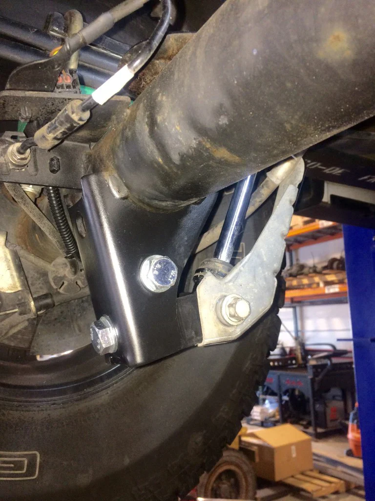 Rear High Clearance Shock Extension Brackets – Transit (2015+)