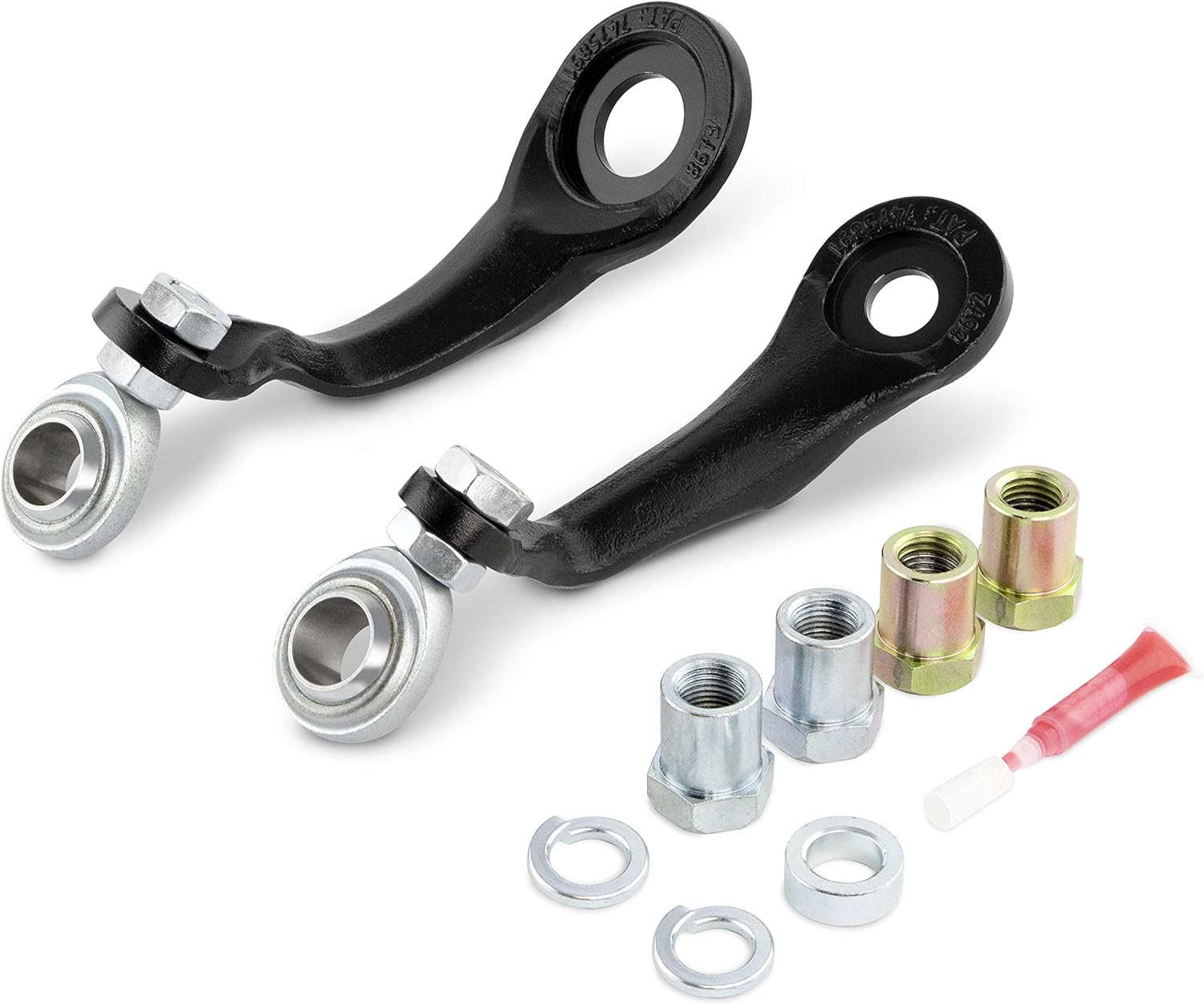 Cognito Motorsports Forged Steel Pitman And Idler Arm Support Kit 110-90772 Compatible with 2020 Chevy Silverado & GMC Sierra 2500HD / 3500HD 2WD / 4WD
