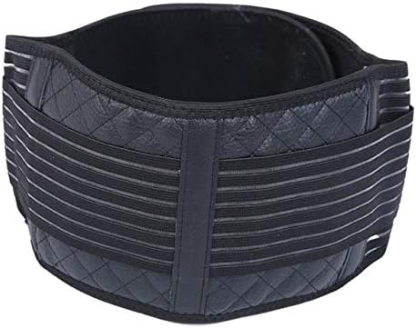 Posture Corrector Tourmaline Products Self-Heating Magnetic Waist Back Support Brace Belt Lumbar Warm Protector Posture Corrector Abdomen Back Brace,L