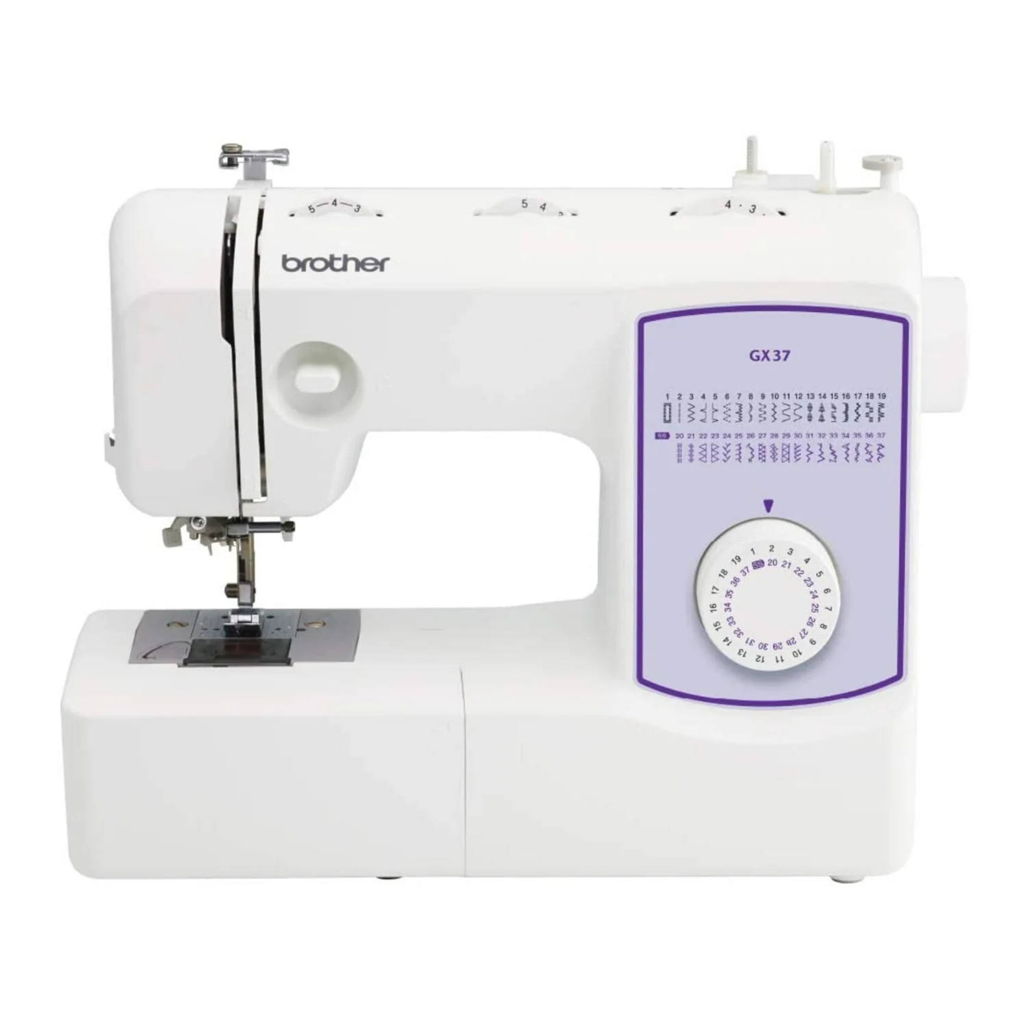 Brother GX-37 Sewing Machine with 37 Built-in Stitches and One-Step Buttonhole