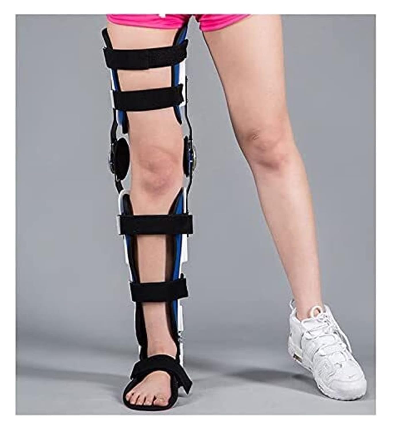 Adjustable Fixed Limb Orthosis Brace Knee Ankle Foot Orthosis Knee Brace Immobilizer Hip Abduction Orthosis After Surgery Splint Post Op Immobiliser(