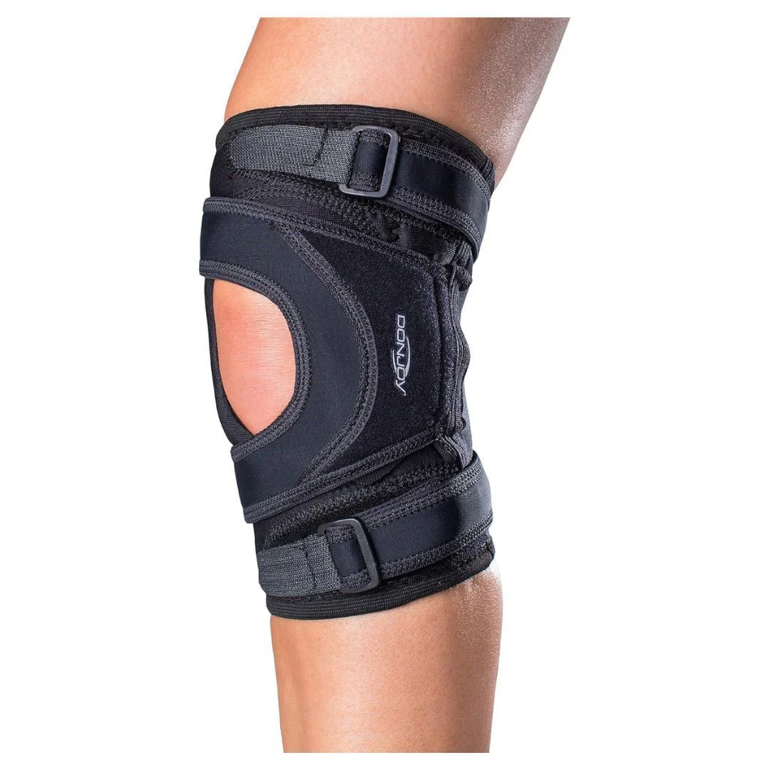 DonJoy Tru-Pull Lite Knee Support Brace: Right Leg, X-Large