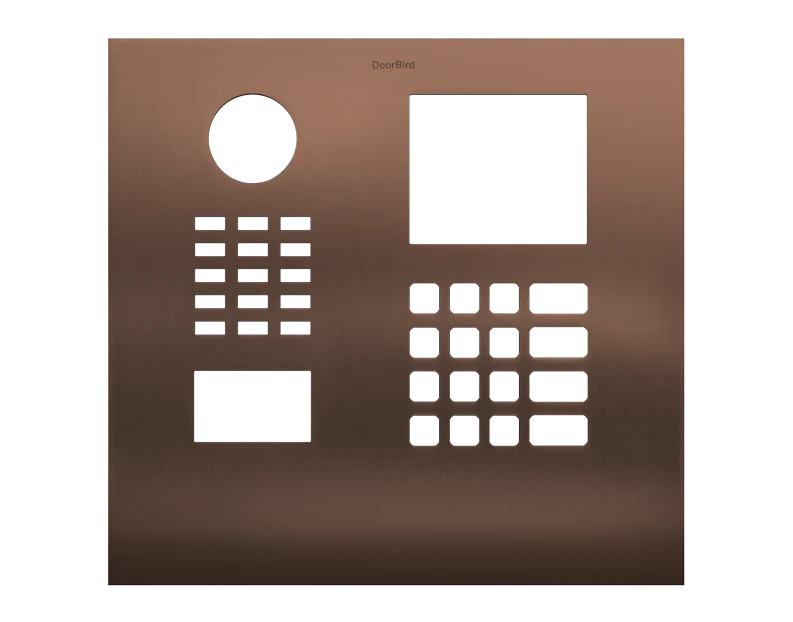 DoorBird Front Panel for D21DKH in Bronze