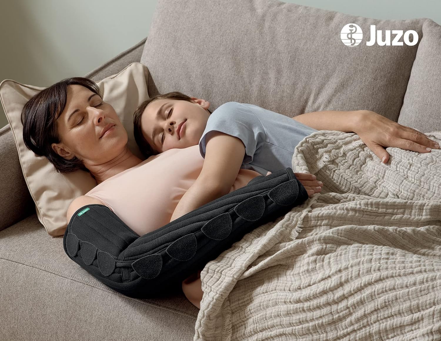 Juzo Night Nighttime Lymphedema Garment, Long, Left – Arm Sleeve for Sleeping