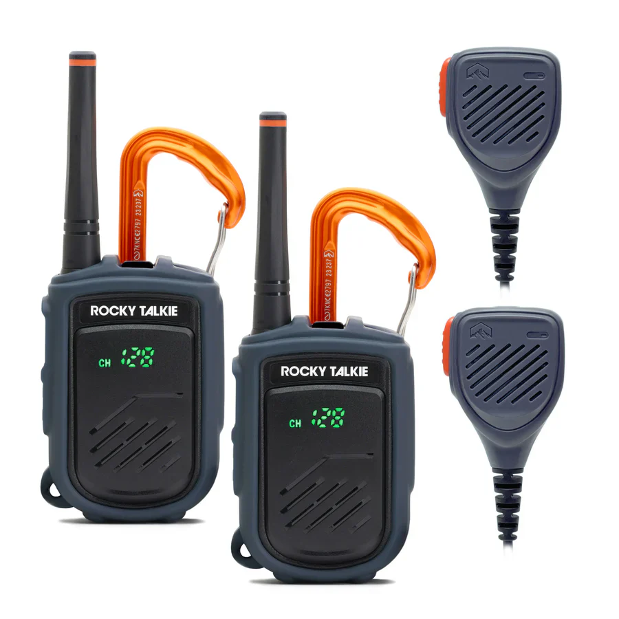 Mountain Radio Kit - 2 Radios and 2 Hand Mics