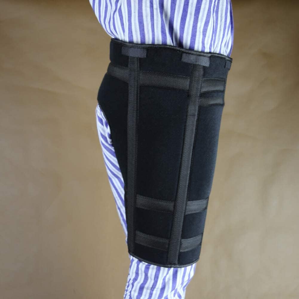 HUANGJUN Adjustable Post Op Hip Brace For Recovery Stabilization, Medical Orthopedic Support Stabilizer After Surgery - Full Leg Stabilizer Knee Orthosis Splint