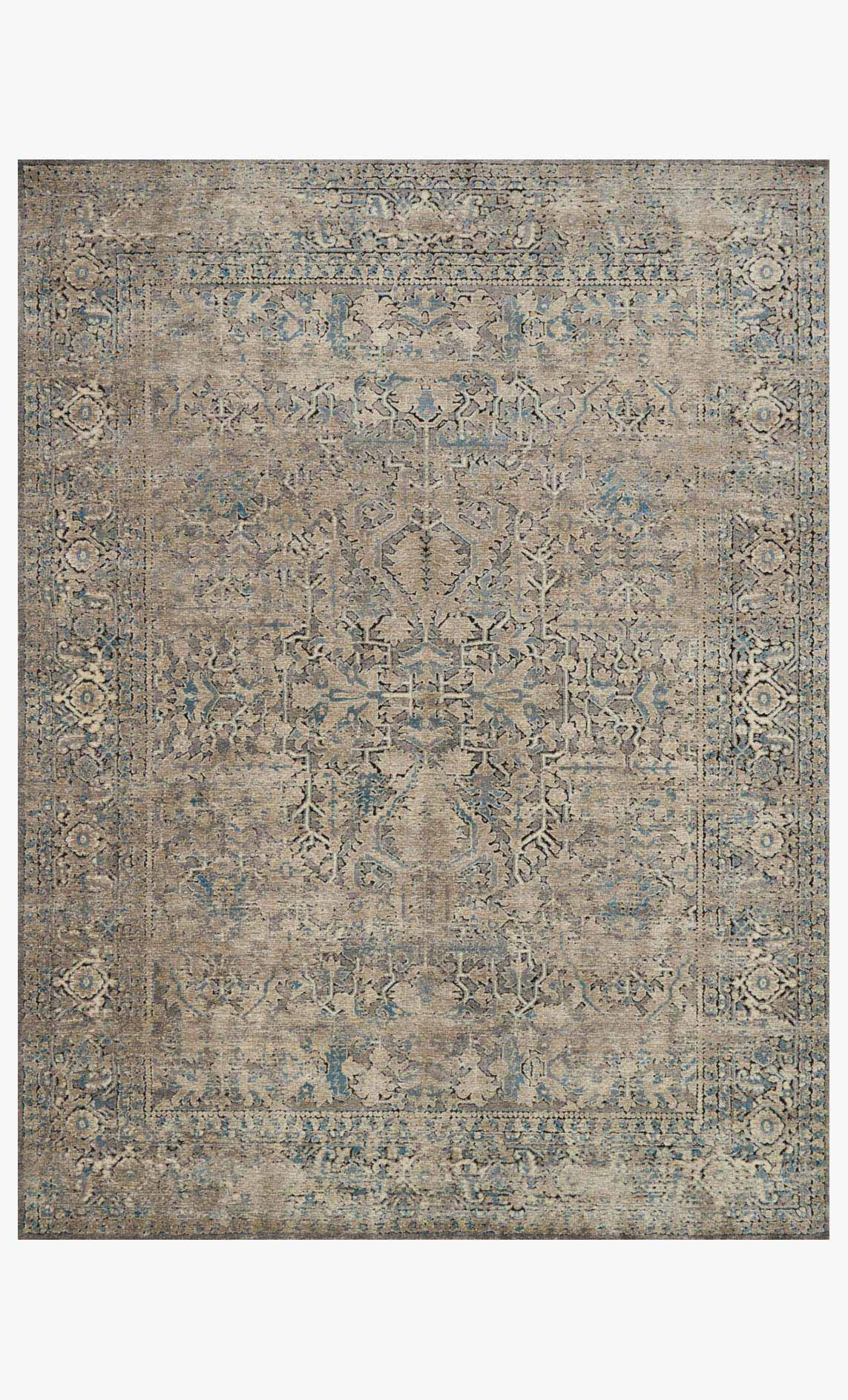 Loloi Millennium Collection - Transitional Power Loomed Rug in Grey & Stone (MV-01)