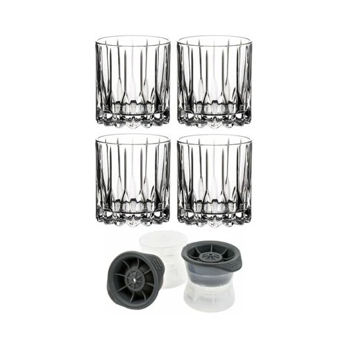 Riedel Drink Specific Glassware Neat Cocktail Glass Set of 4 with Wine Aerator