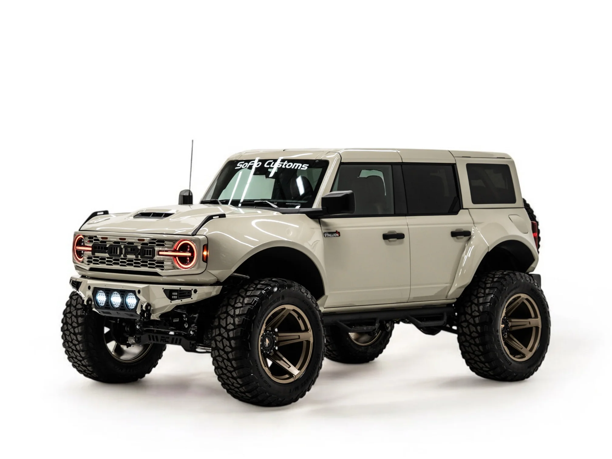 Ford Bronco Apocalypse 5 Spoke Wheel 6 Lug (Bronze)