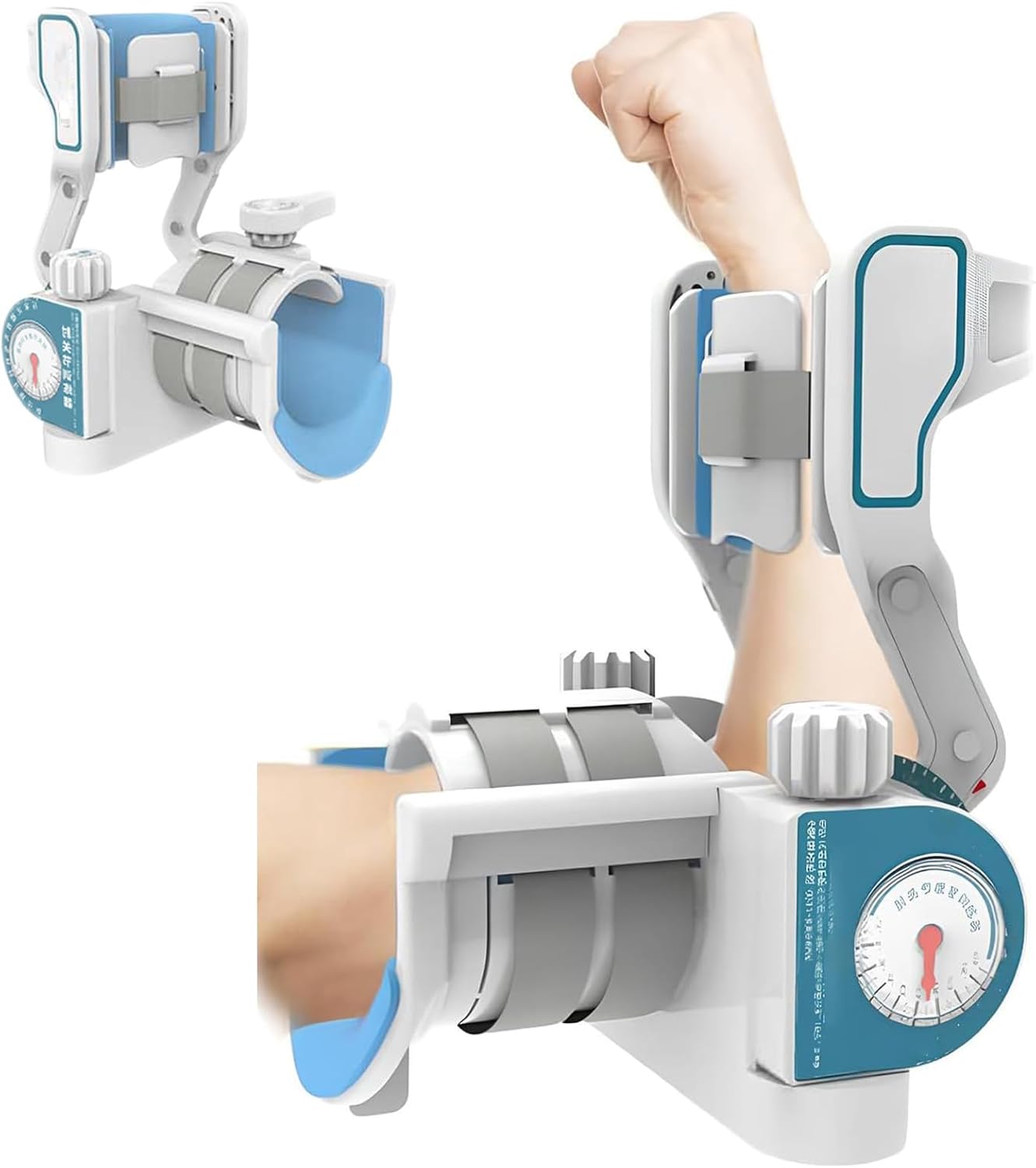 Elbow Brace Arm Exerciser, Manual Elbow Stretching Trainer Arm Exerciser, -15~150° Flexion and Extension Full Angle Training, for Wrist Elbow Joint Injuries Recovery