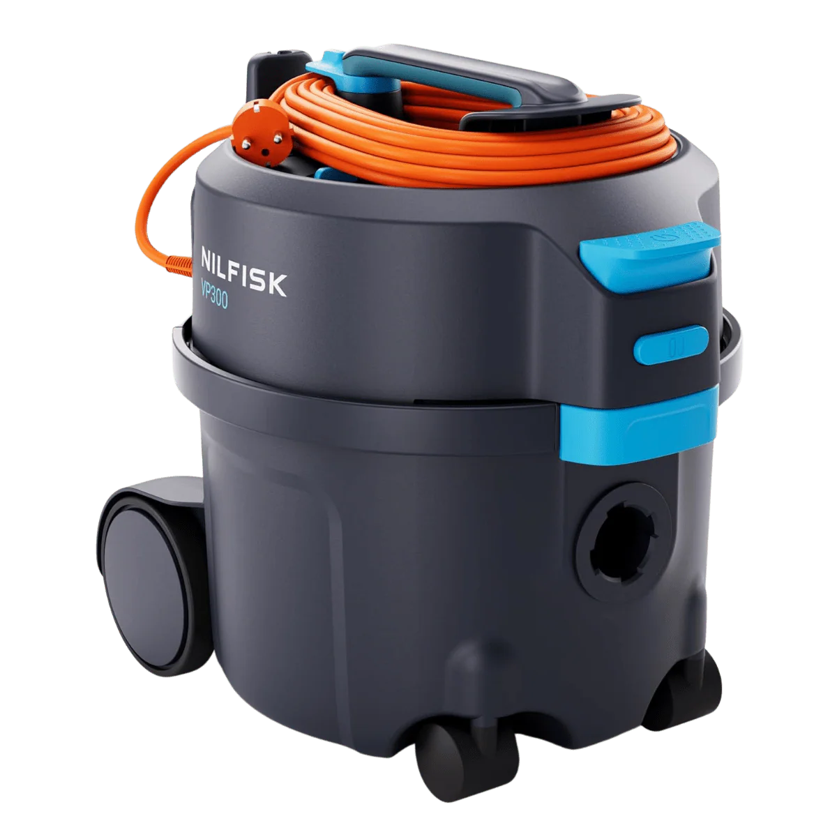 Nilfisk VP300/VP400 Canister Industrial HEPA Vacuum