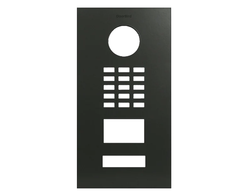 DoorBird Front Panel for D2101V in Grey Olive, RAL 6006