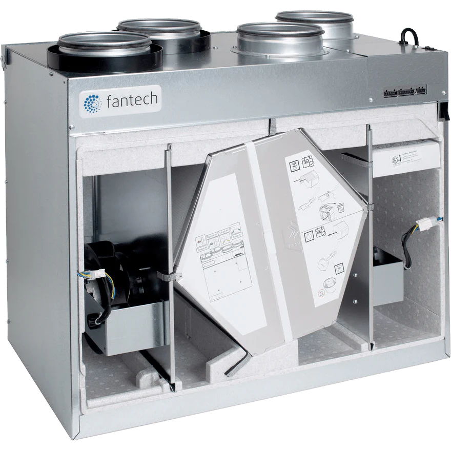 Fantech HERO 150H-EC 176 CFM Heat Recovery Ventilator w/EC Motor
