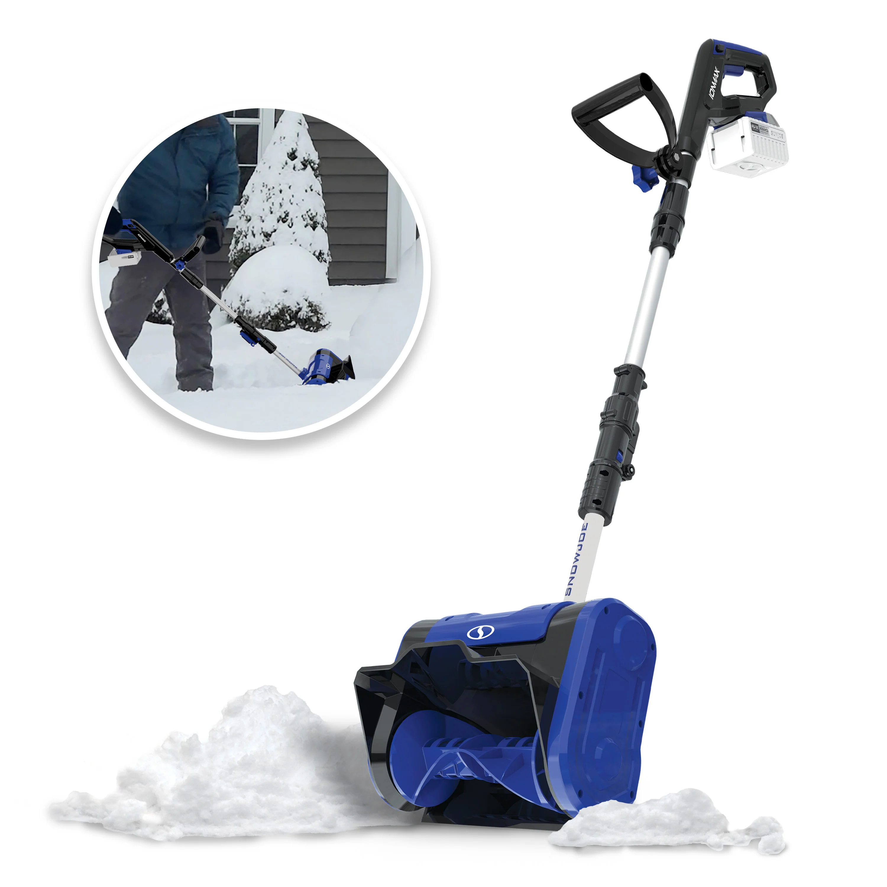 Snow Joe 24V-SS10-XR 24-Volt* IONMAX Cordless Snow Shovel Kit | 10-Inch | W/ 5.0-Ah Battery + Charger