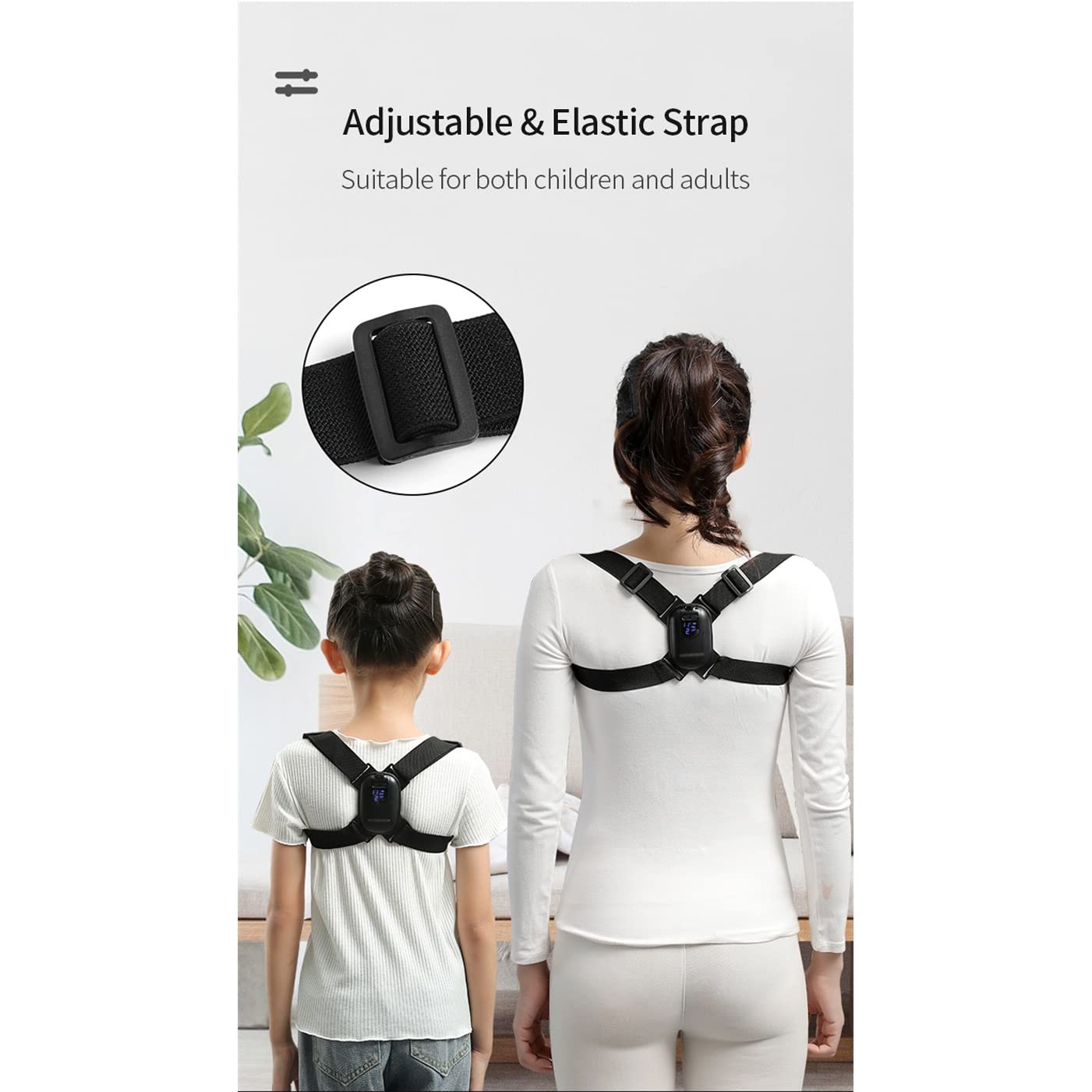 Adjustable Anglel Smart Posture Corrector Correct Hunchback Clavicle Support Trainer Upper Back Brace