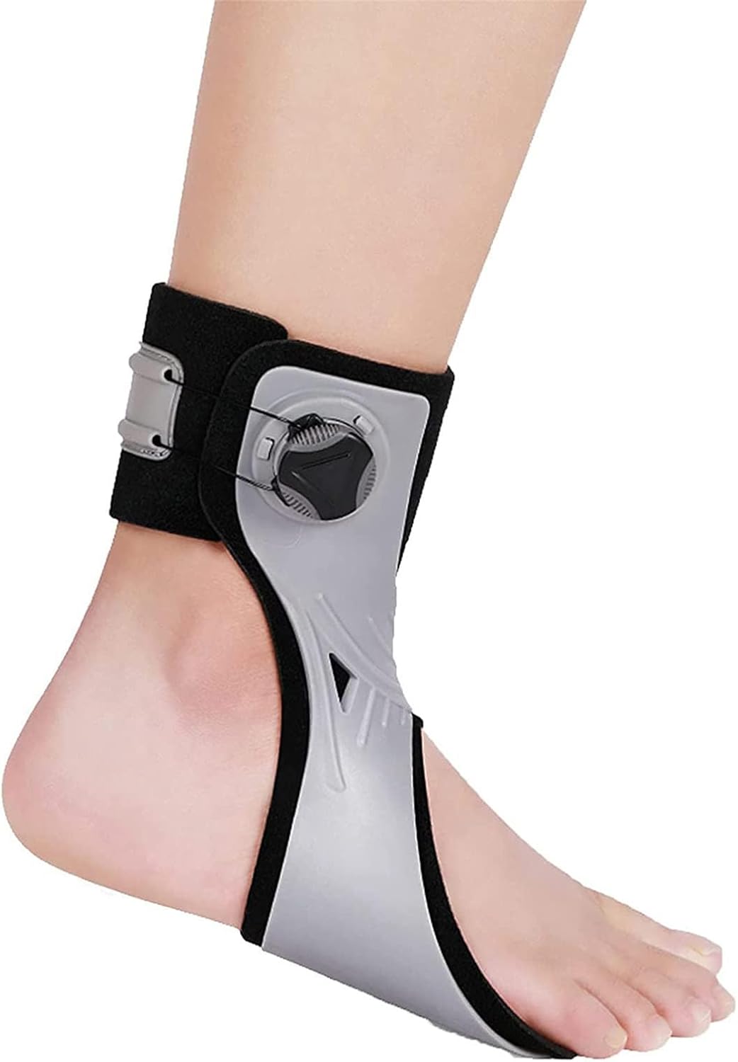 Foot Drop Orthosis, Adjustable Ankle Orthosis Splint Support, Drop Foot Brace Orthosis, for Foot Drop Plantar Fasciitis Achilles Tendonitisinjury Recover (Right M)