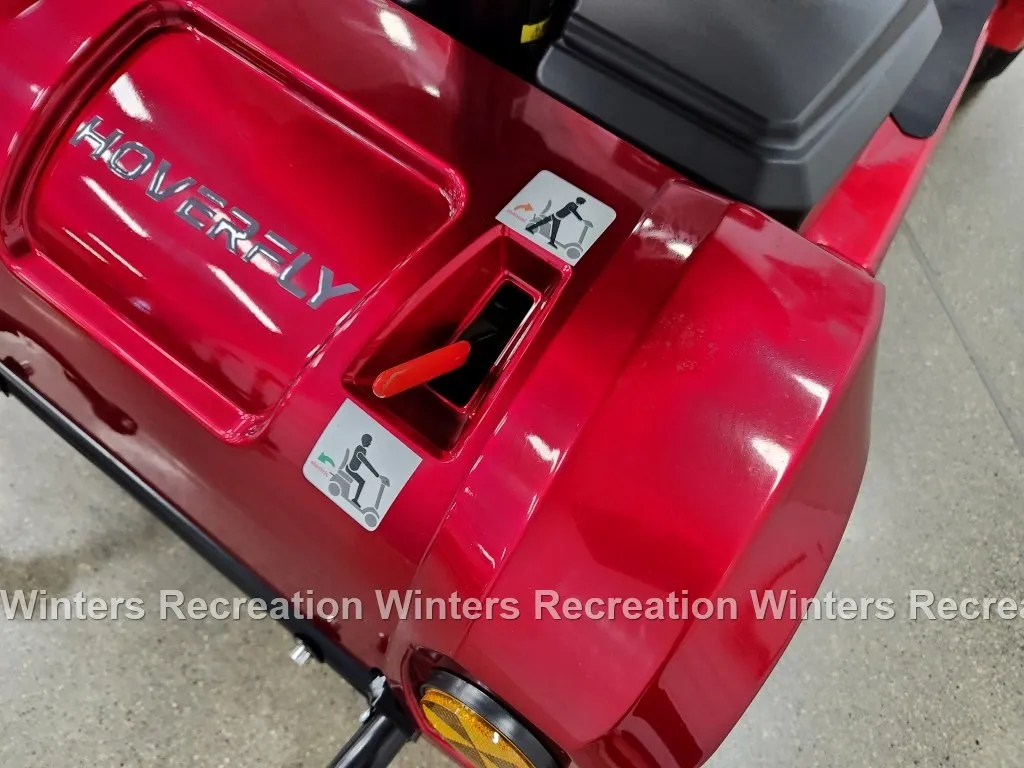 DEALER SPECIAL Hoverfly T4 4-Wheel Mobility Scooter, Red