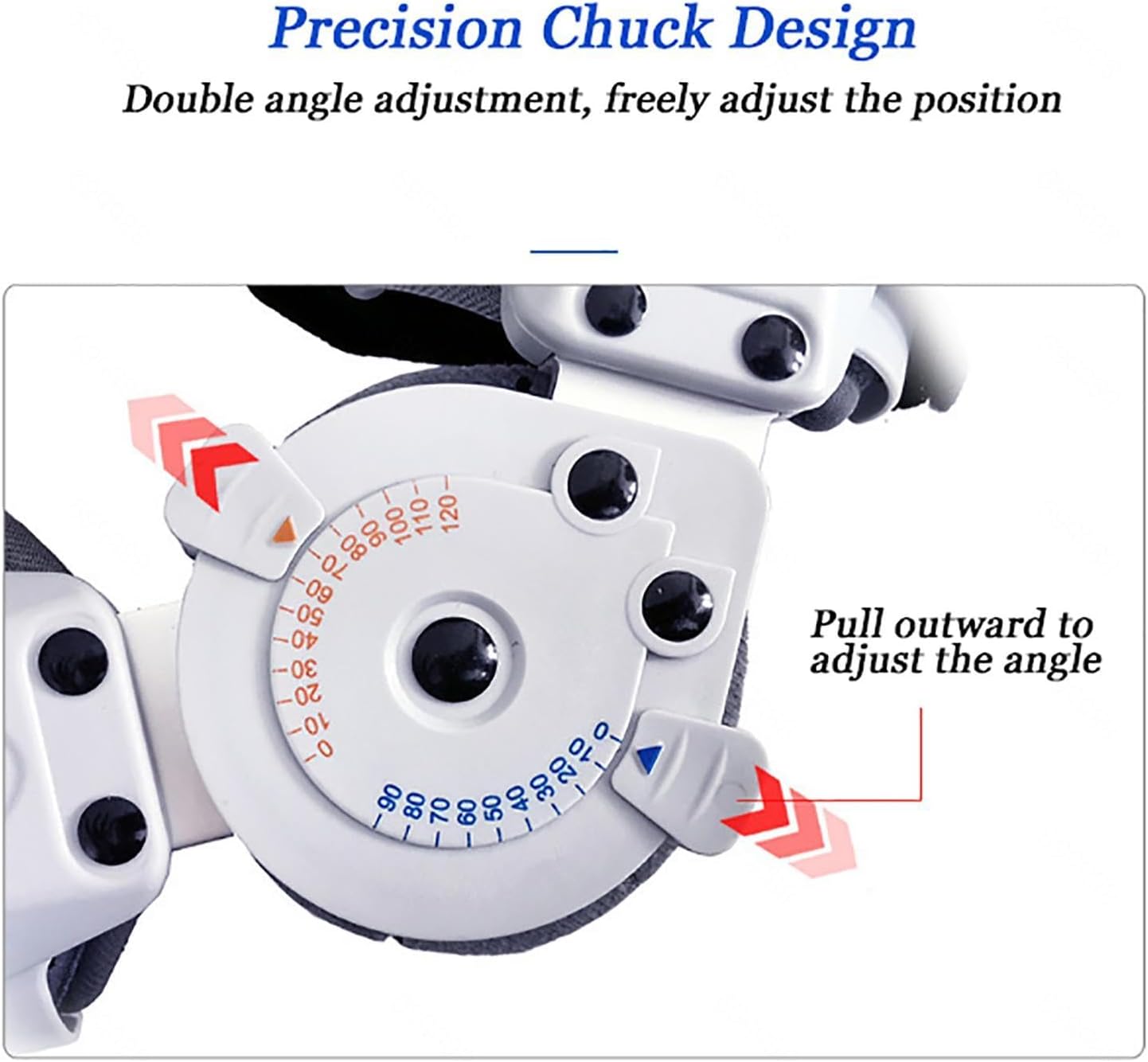 Adjustable Hinged Elbow Brace |Adjustable Post Op ArmSplint & Shoulder Strap| Post Tendon Injury |Surgery Pain Relief Recoveryrt |Tennis| Tendonitis,Left