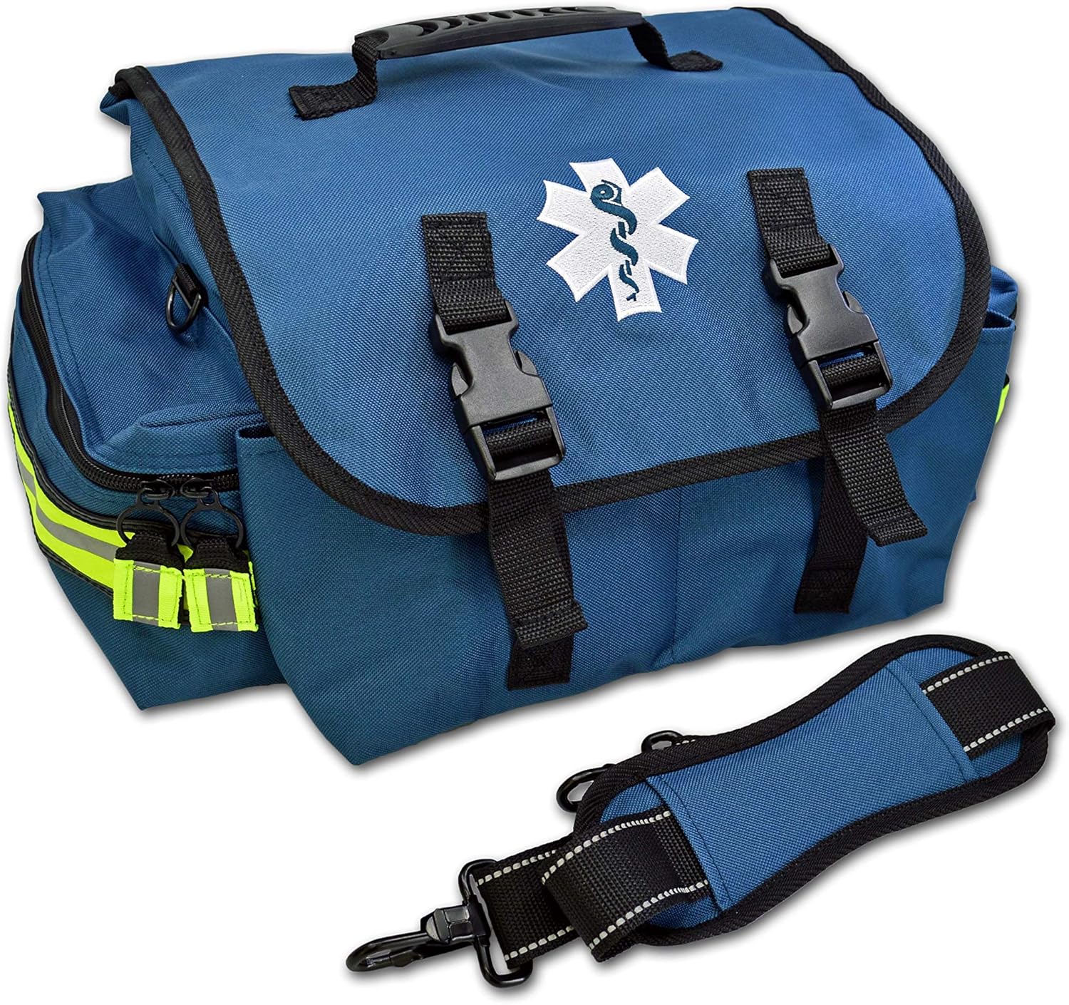 Lightning X Small Medic First Responder EMT Trauma Bag Stocked First Aid Fill Kit A Navy Blue
