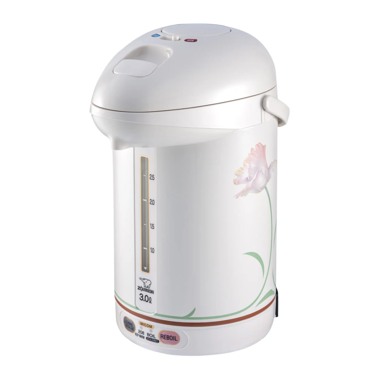 Zojirushi CW-PZC30FC Micom Super Boiler (3.0 Liters, White Ballerina)