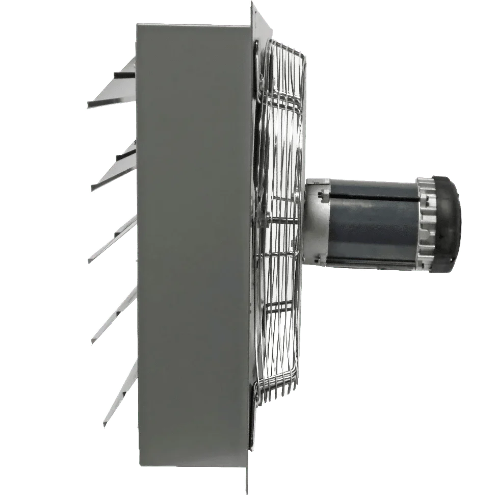 Canarm SD12-XPF 12-In. Explosion Proof Wall Mount Shutter Exhaust Fan
