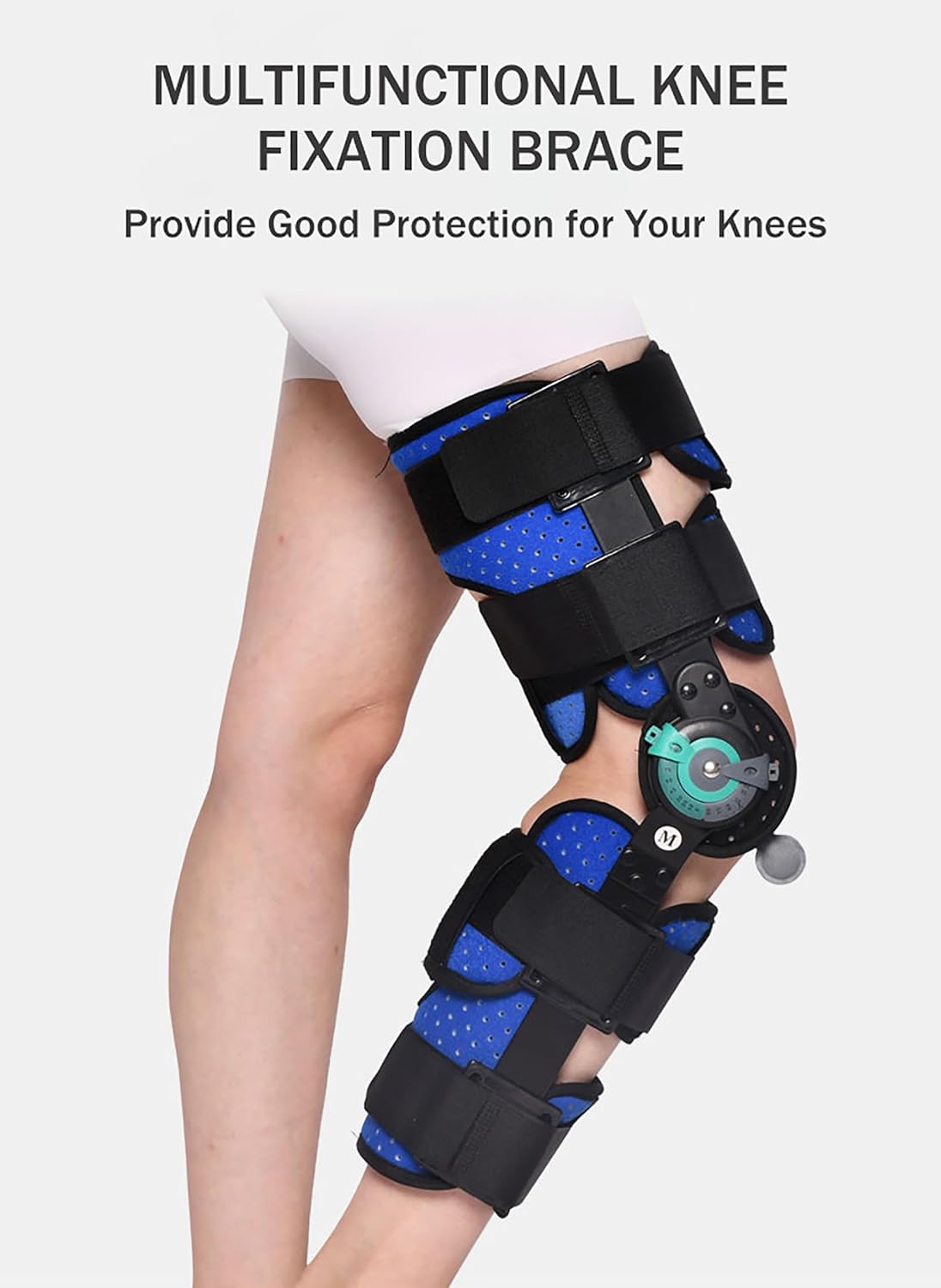 Knee Support, Knee Knee Brace, Easy-to-Wear Osteoarthritis Knee Offloader Support for Arthritis B On B Knee Joint,M