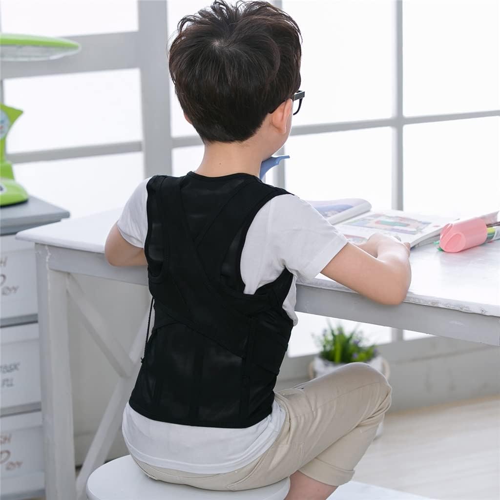 Adjustable Posture Corrector Back Support Belt Orthopedic Corset Spine Back Lumbar Shoulder Braces(XL Code)