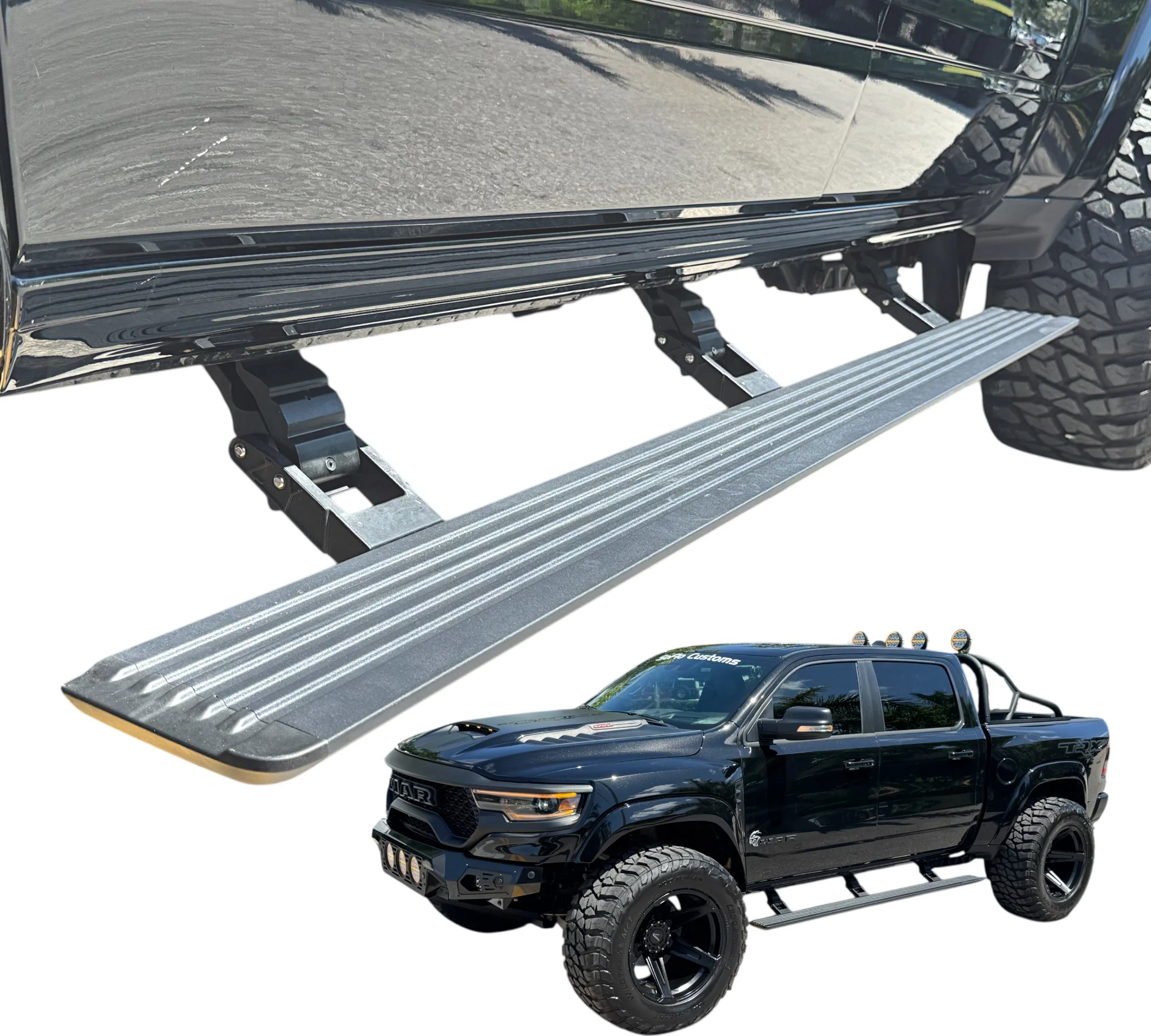 RAM TRX 1500 Powersteps Running Boards 2021-2024
