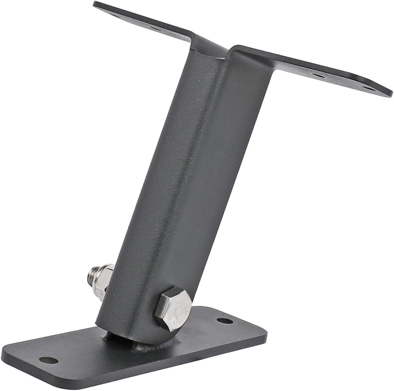 3Pcs Roof Riser Bracket, Stainless Steel Heavy Duty Adjustable Pergola Roof Mount Bracket, 90 Degree Adjustable Roof Beam Bracket with 6 Inch Support Arm for Deck Terrace Pergola,