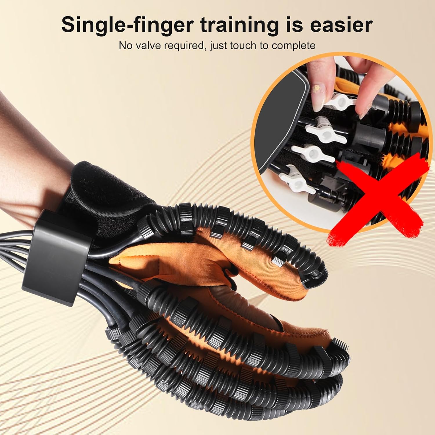 MZU Robot Rehabilitation Glove, 2025 Upgraded Robot Gloves For Hand Recovery, Hands Stroke Rehabilitation Glove For Cerebral Palsy, Therapy Gloves Stroke And Hemiplegia,Fingers Rehab Gloves.