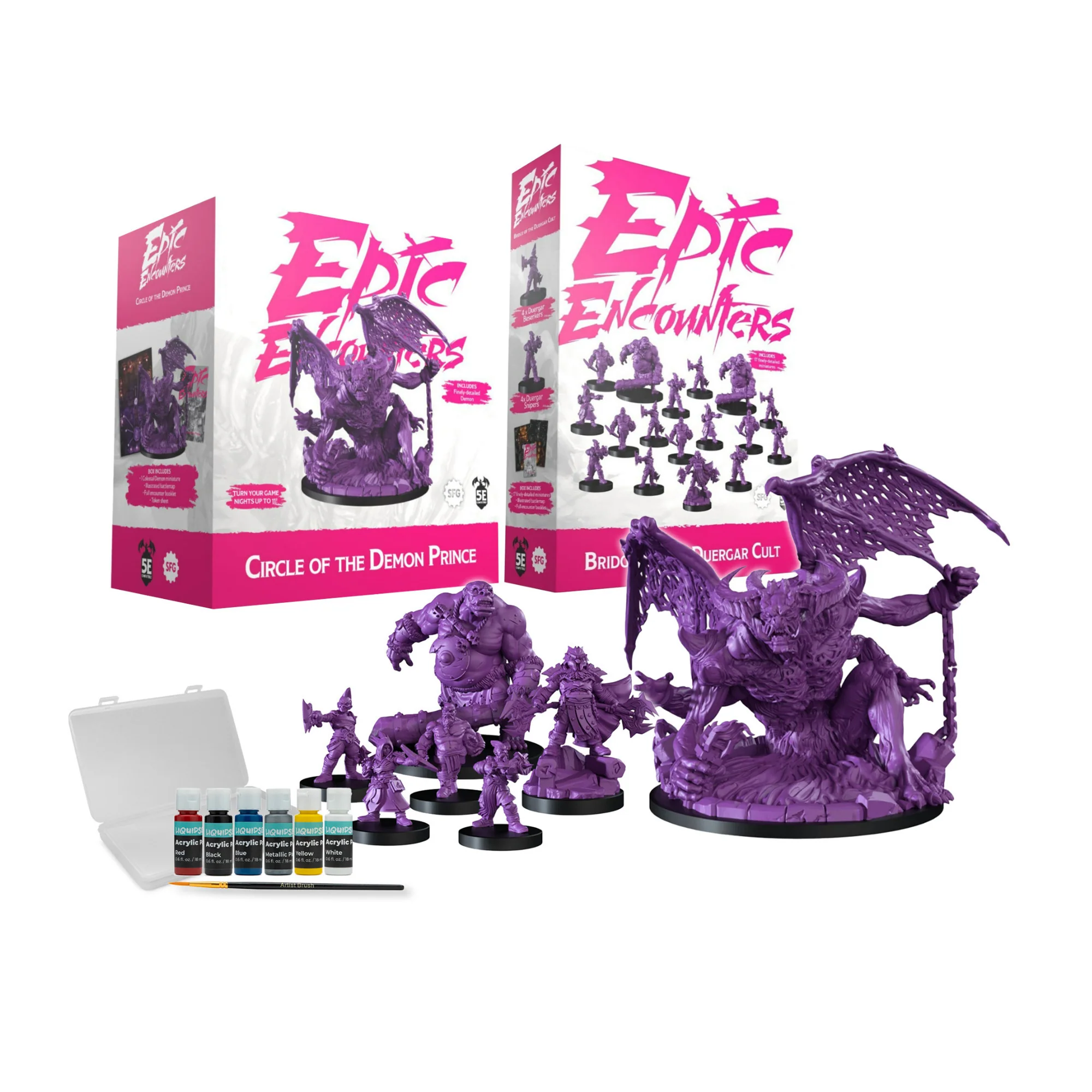 Steamforged Games EE Bridge of the Duergar Cult & Circle of the Demon Prince