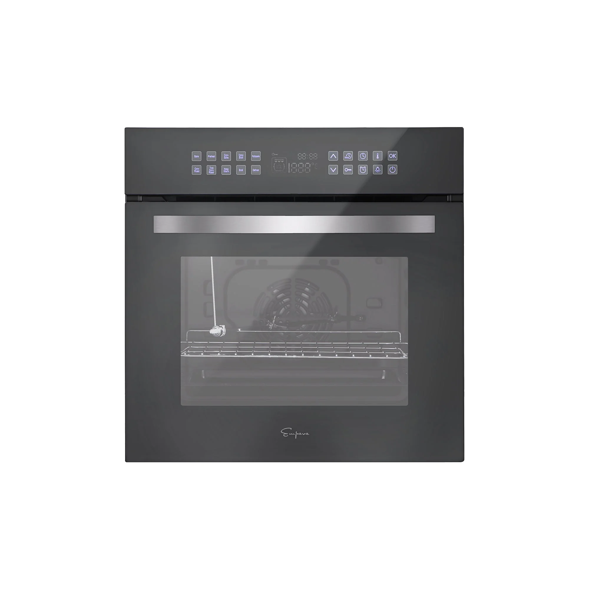 Empava 24-Inch Electric Single Wall Oven in Black (EMPV-24WOC17)