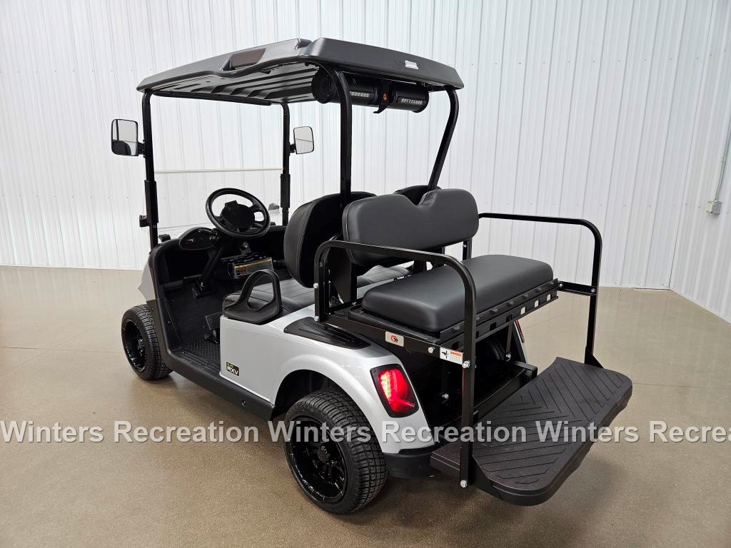 2020 E-Z-GO RXV Lithium Ion ECOXGEAR STREET READY Golf Cart, Silver