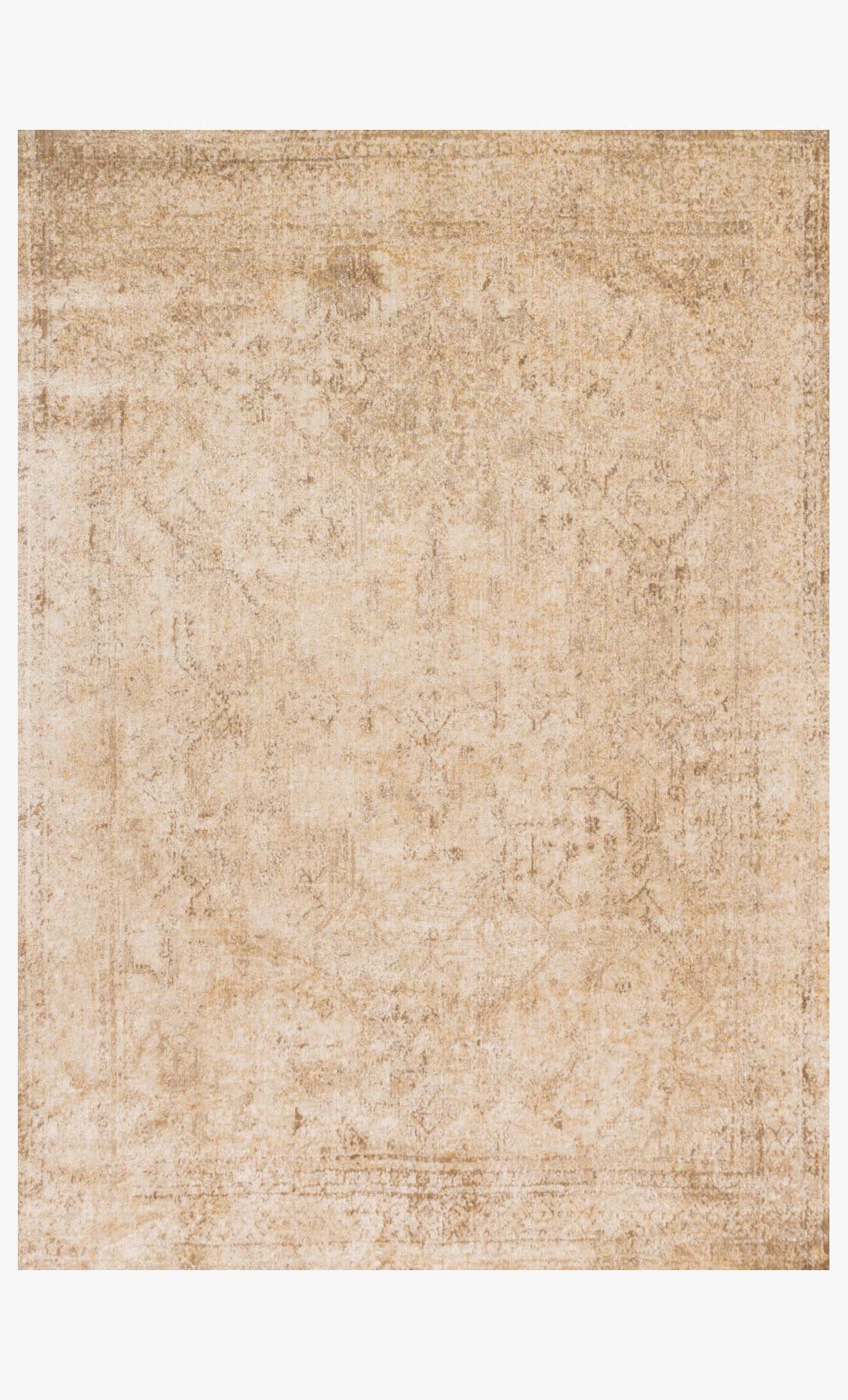 Loloi Anastasia Collection - Transitional Power Loomed Rug in Ivory & Lt. Gold (AF-15)