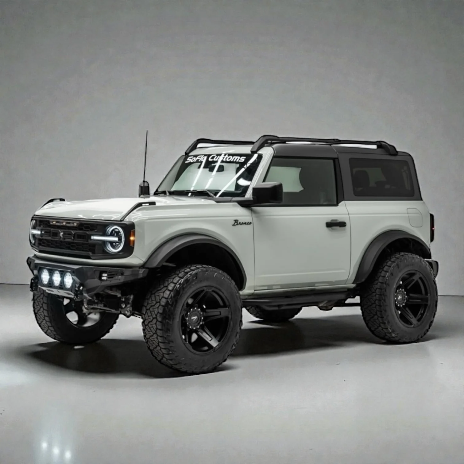 Ford Bronco Apocalypse 5 Spoke Wheel 6 Lug (Black)