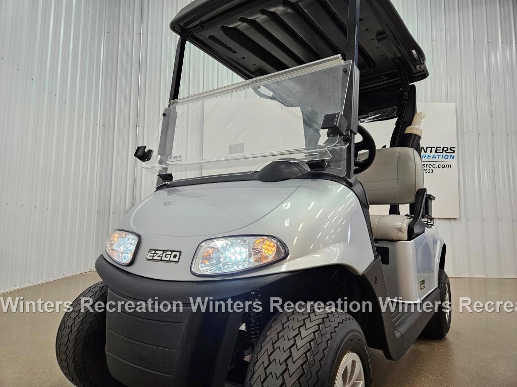 2022 E-Z-GO RXV Gas EFI Golf Cart, Silver