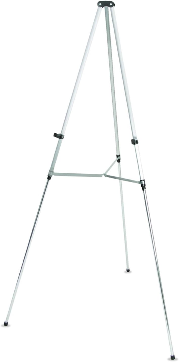 Quartet Easel, Aluminum, Lightweight, Telescoping, 66