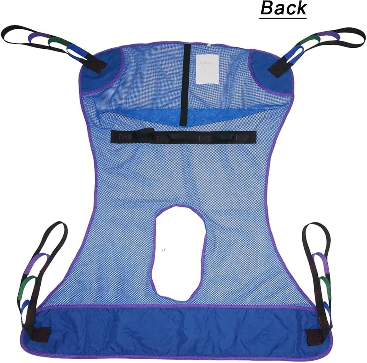 Transfer Nursing Sling Lift Toileting Sling,Large Mesh Sling for Shower Home Use Transfer Belt Handicap Full Body Sling for Bed Positioning and Lifting Handicap Lift Assist