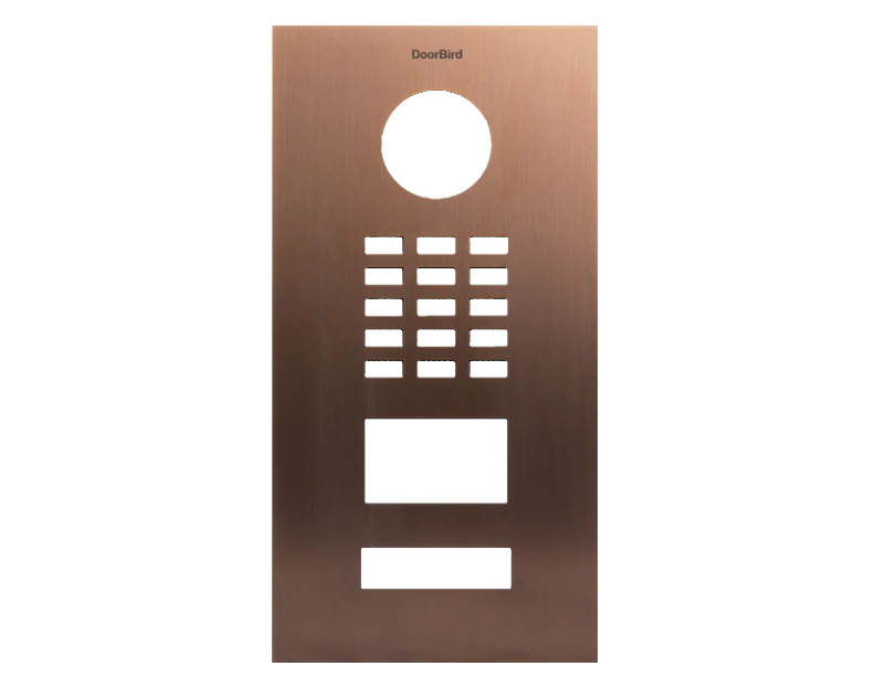 DoorBird Front Panel for D2101V in Bronze