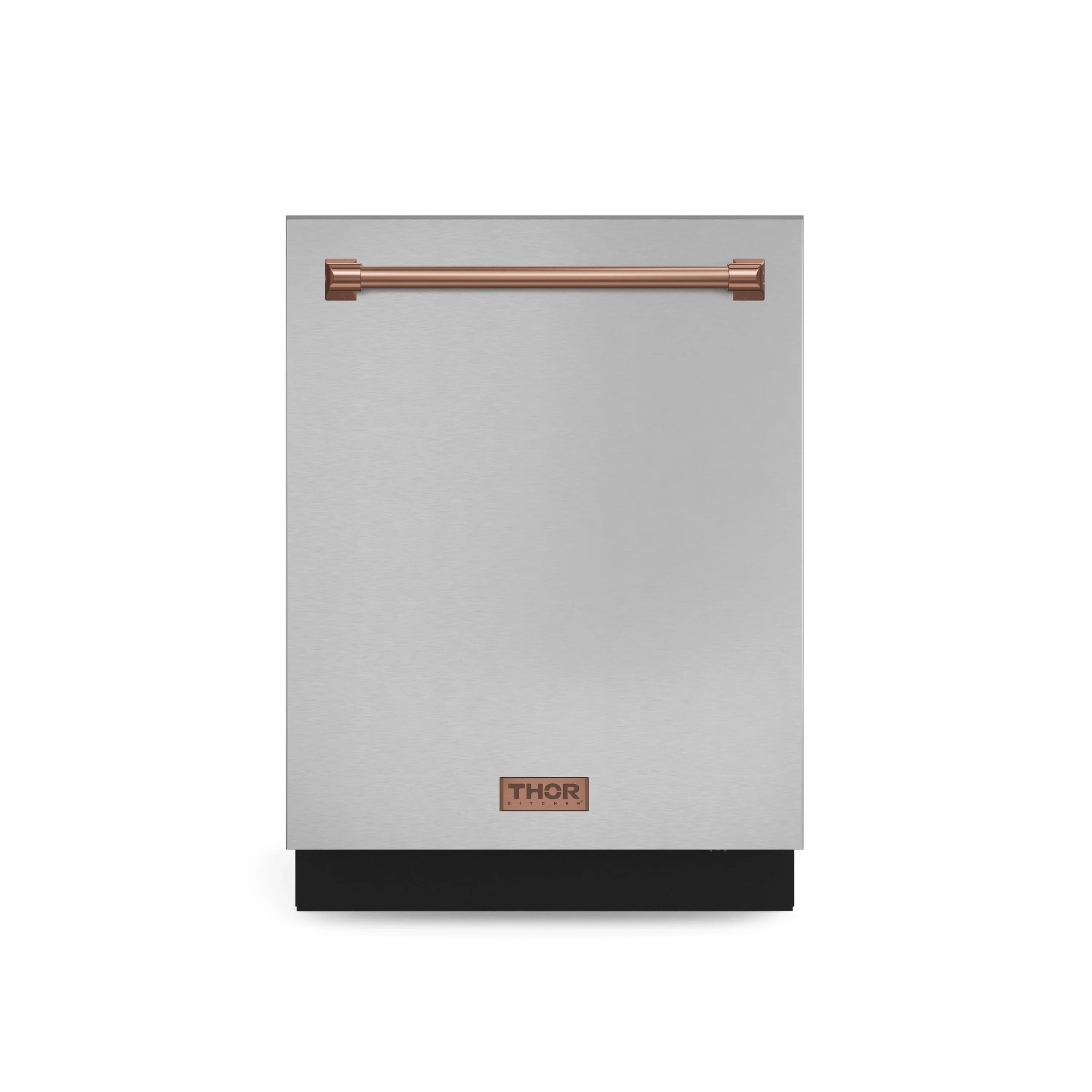 Gordon Ramsay by Thor Kitchen 24 Inch Dishwasher in Stainless Steel with Rose Gold Trim (DW24X8BA99-RSG)