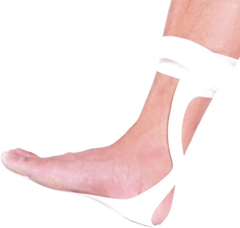 Lightweight Polyethylene AFO Foot Drop Brace for Walking Stroke, Ankle Foot Orthosis Support Stabilizer, Improve Ambulation