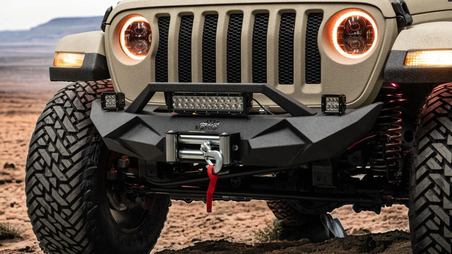 Jeep Wrangler Winch 9500lb 2018-2026