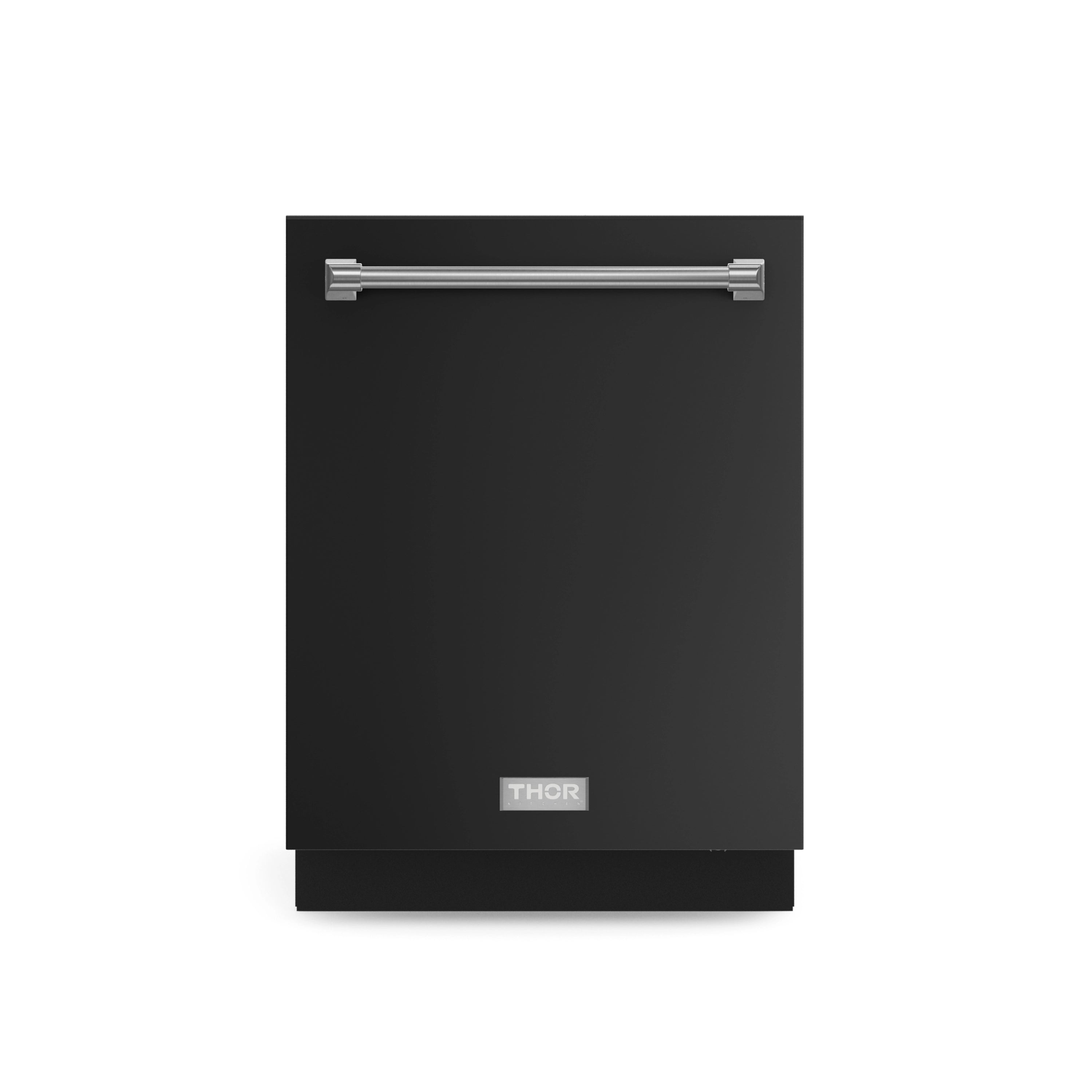 Gordon Ramsay by Thor Kitchen 24 Inch Dishwasher in Black with Stainless Steel Trim (DW24X8BA00-SS)