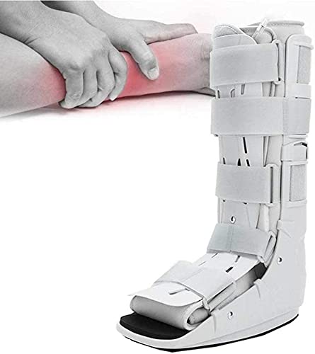 Foot Stabilizer Boot, Pneumatic Walking Boot, Ankle Strap Support Foot Orthosis Plantar Splint Brace, Stabiliser & Protector for Fractures, Sprains & Post Surgery Recovery (Size : X)